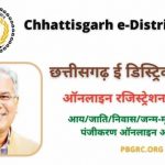 Chhattisgarh e-District Portal