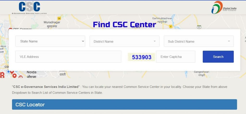 Search CSC Centre