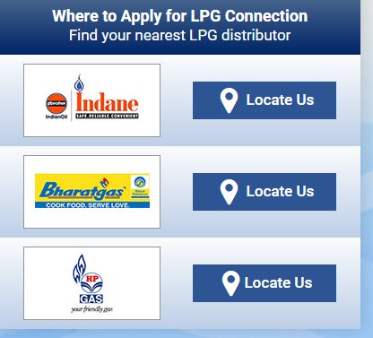 LPG Distributer Locate