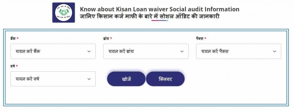 Know about Kisan Loan waiver Social audit Information