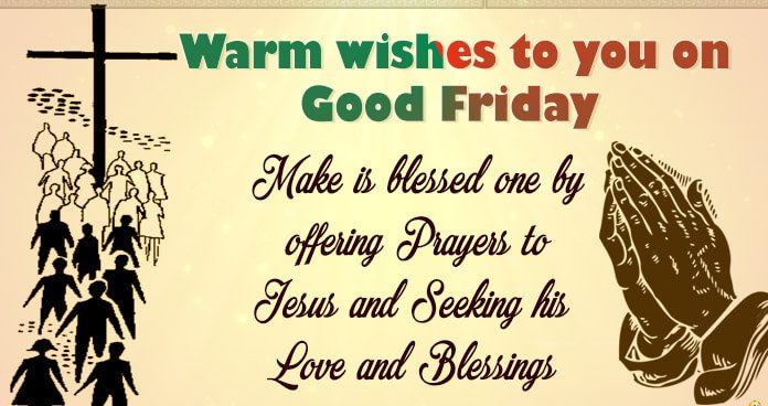 Happy Good Friday prayers
