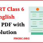 NCERT Class 6 English Book PDF with Solution