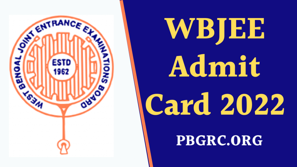 WBJEE Admit Card 2022