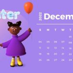 December 2022 Calendar Wallpaper HD Free download