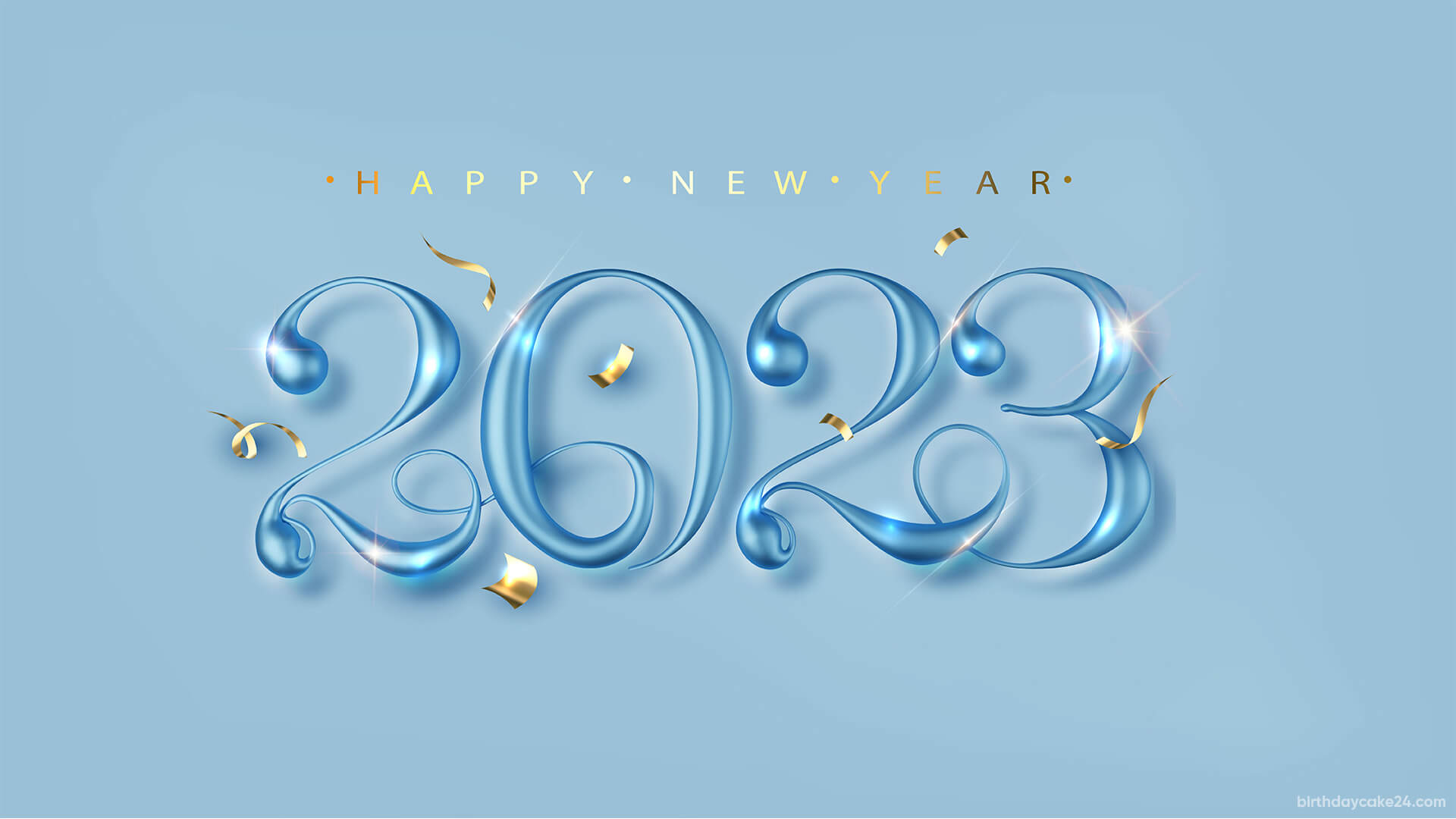 Free Background Happy New Year 2023 Wallpaper HD