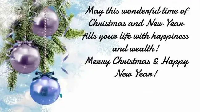 Merry Christmas and Happy New Year HD Images