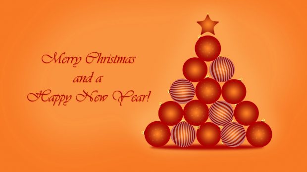Merry Christmas and Happy New Year Wallpaper Free Download