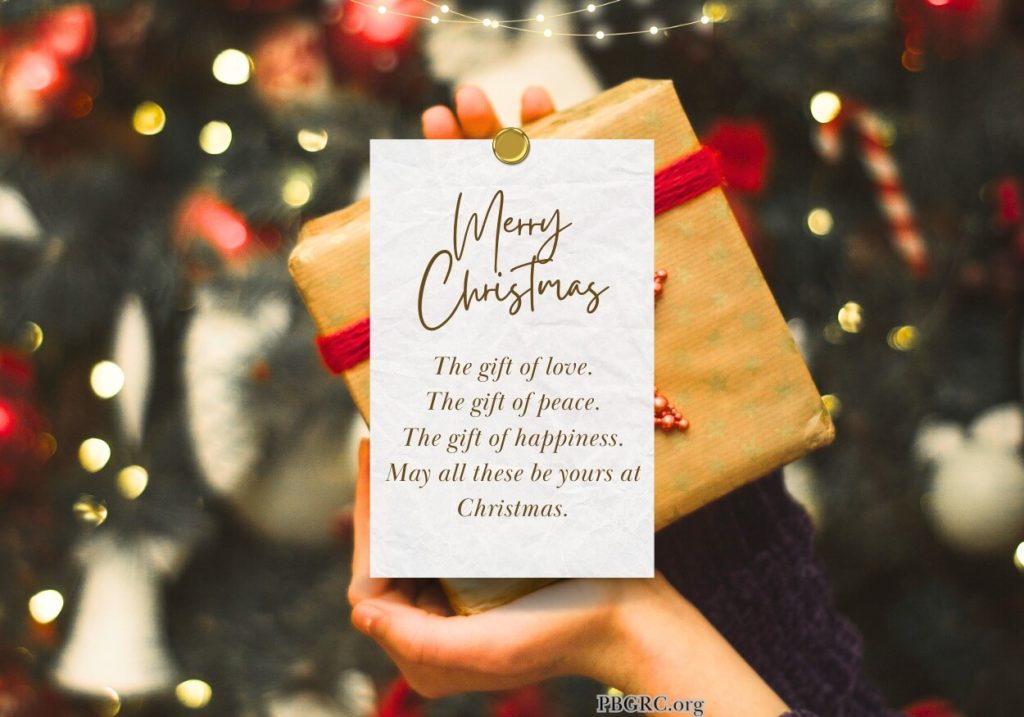 inspirational Christmas messages for friends