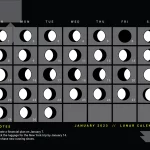 lunar calendar january 2023