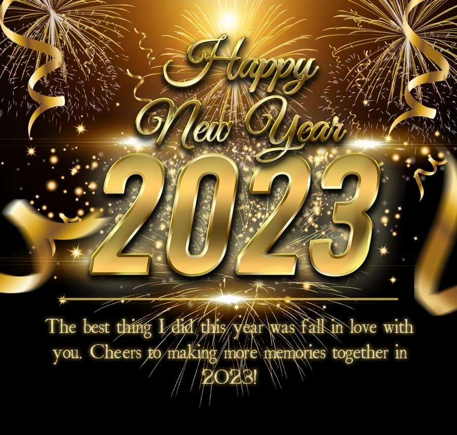 make luxury happy new year 2023 card images