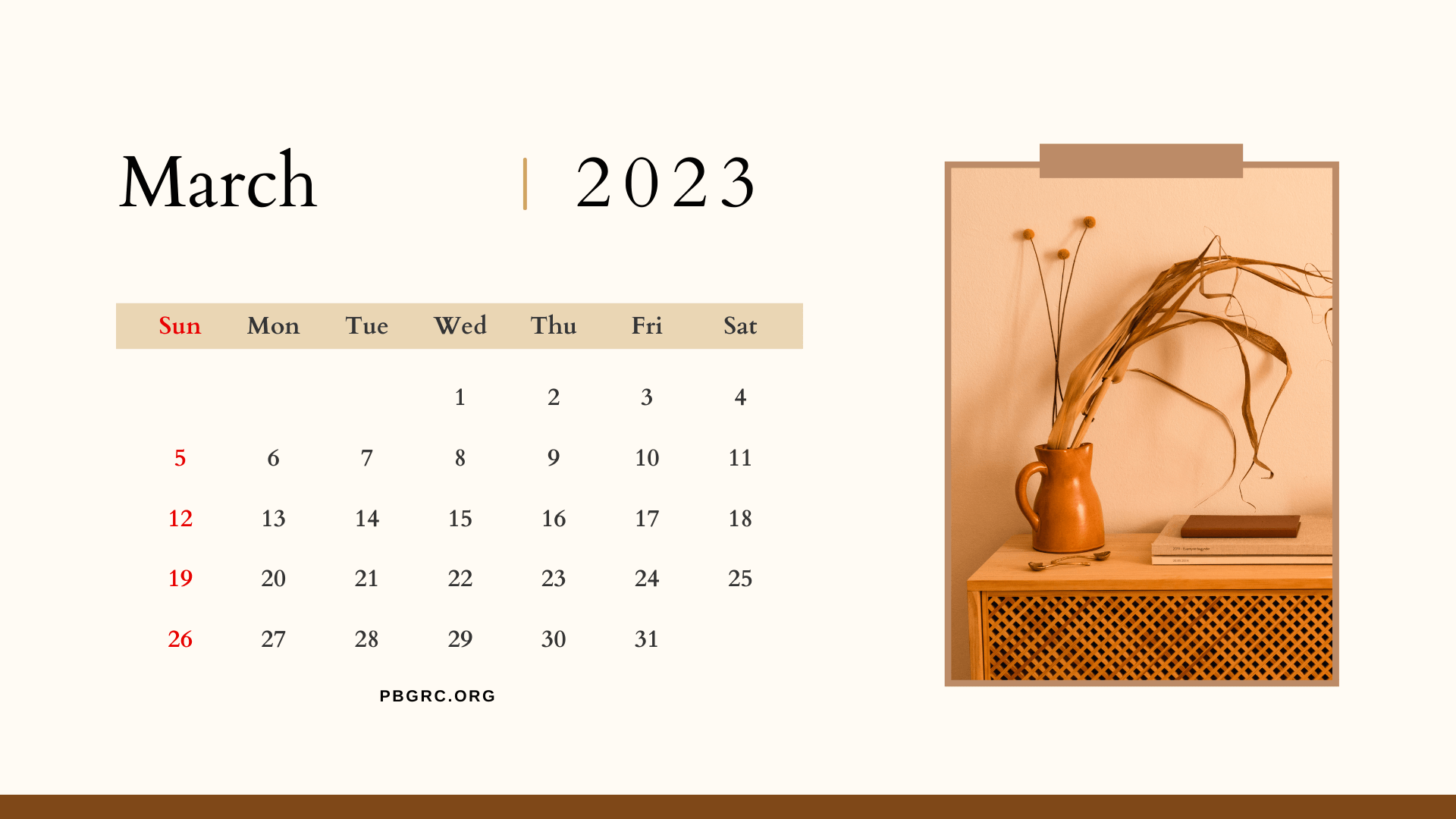 Fillable March 2023 Calendar Excel