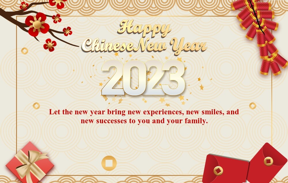 Happy Chinese New Year 2023 Greeting Cards