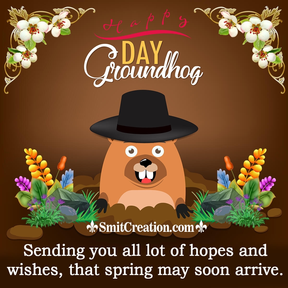 Happy Groundhog Day 2024
 Wishes