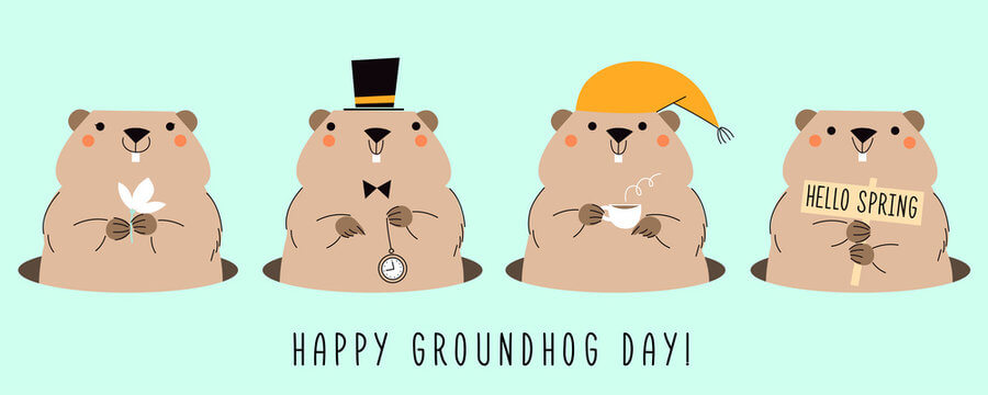 Happy Groundhog Day Photos