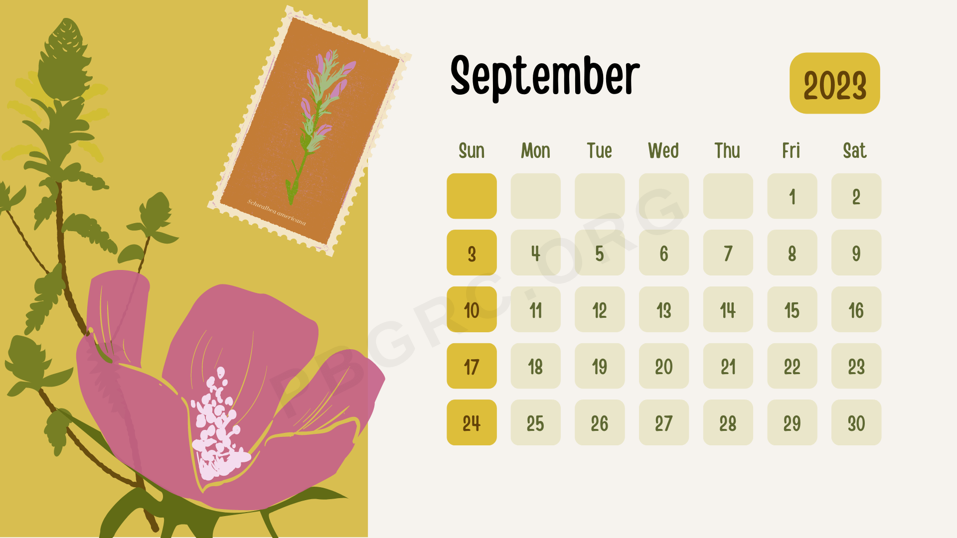 Printable September 2023 Calendar