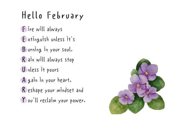 Welcome February Quotes 2023