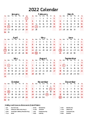 free printable 12 month calendar
