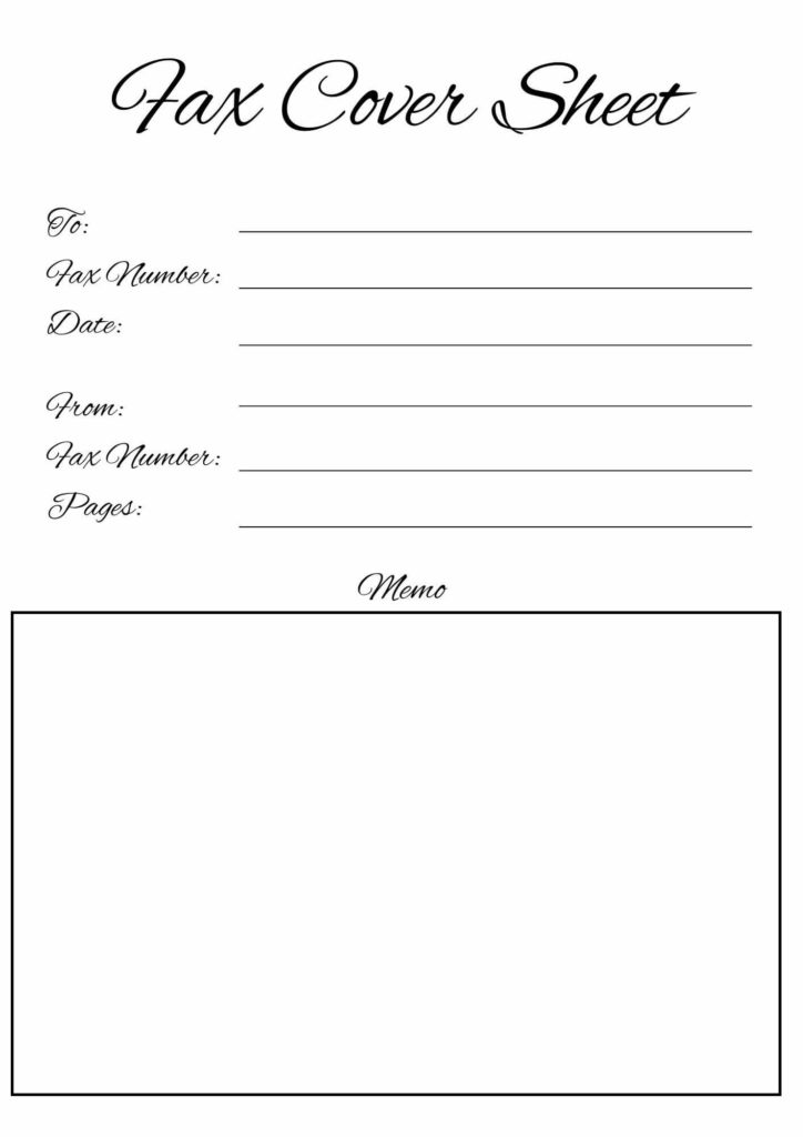 microsoft word fax cover sheet templates
