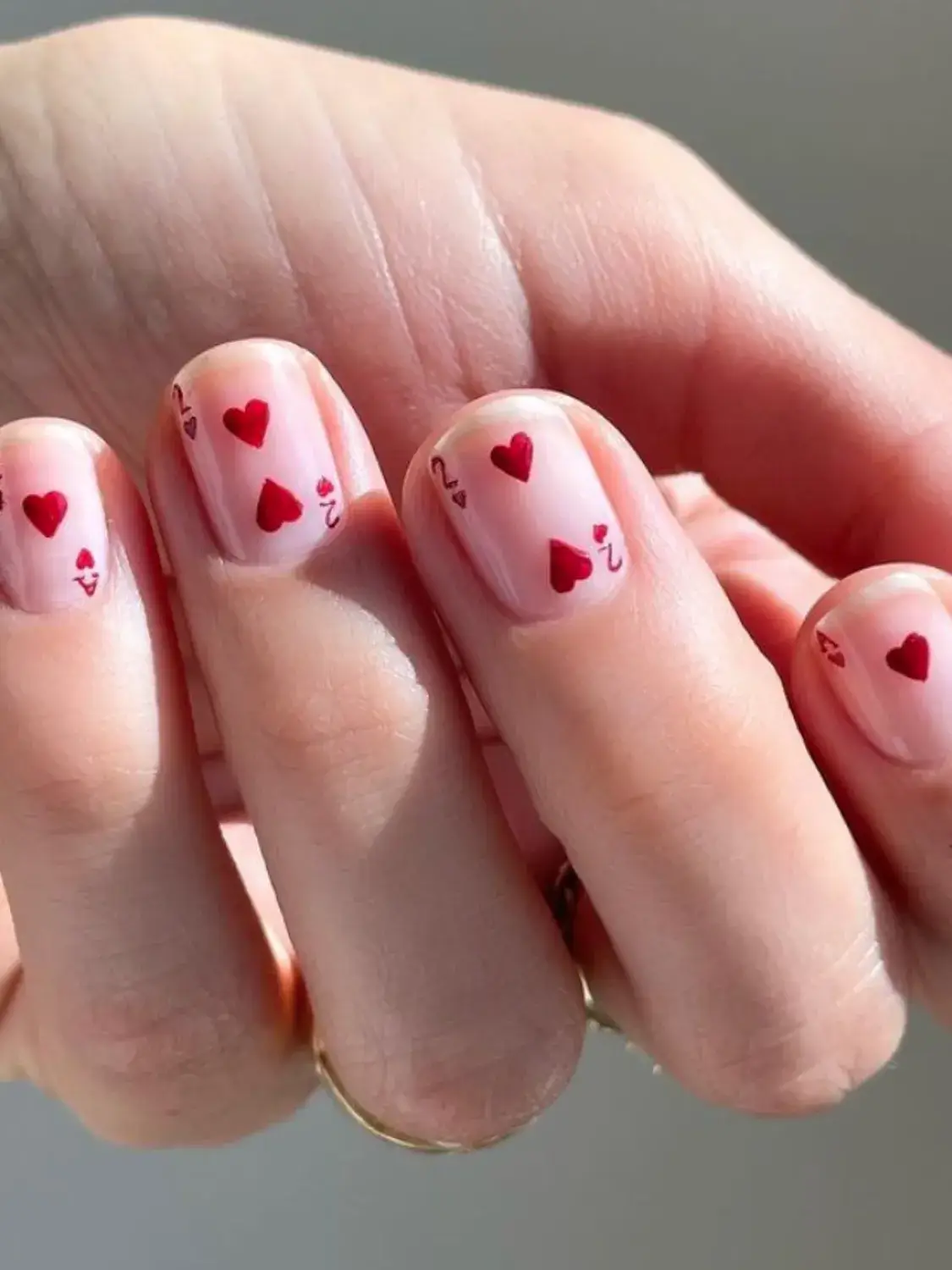 Cute Valentines Day Nails