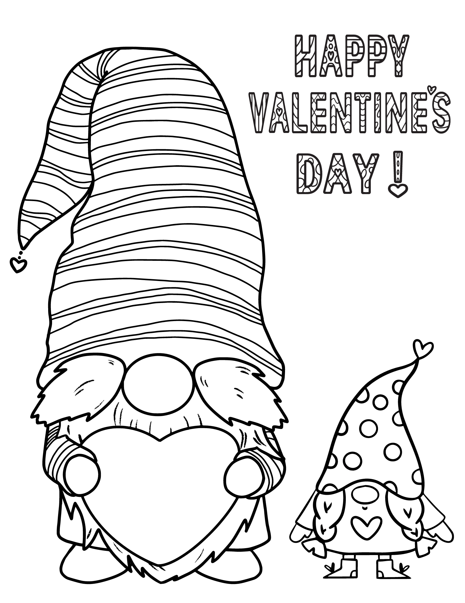 Valentines Coloring Pages 2023