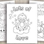 printable valentines day coloring pages pdf