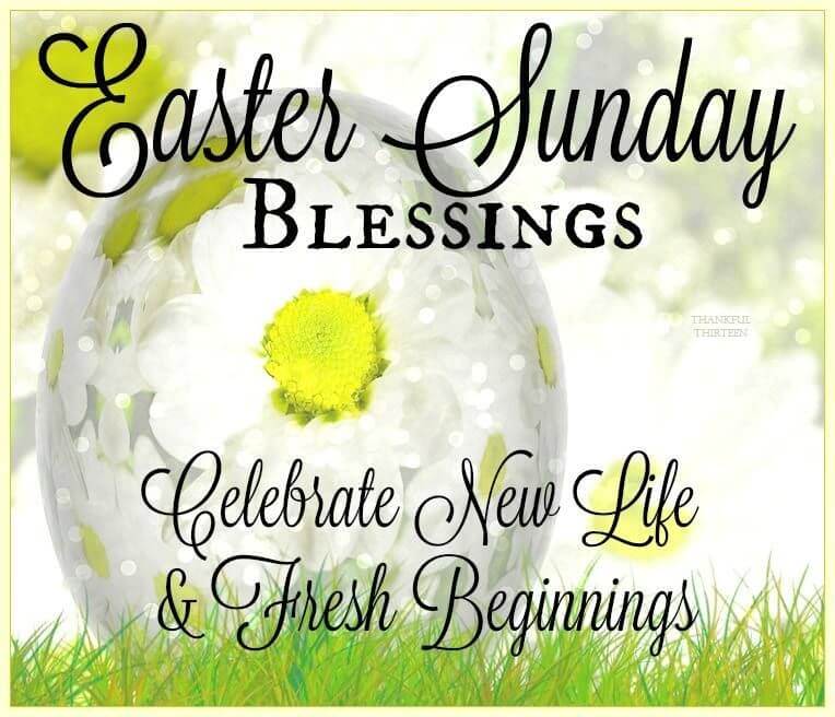 Easter Sunday Blessings Quotes