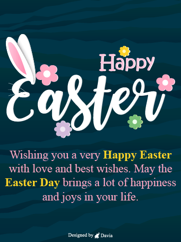 Happy Easter Wishes Cards