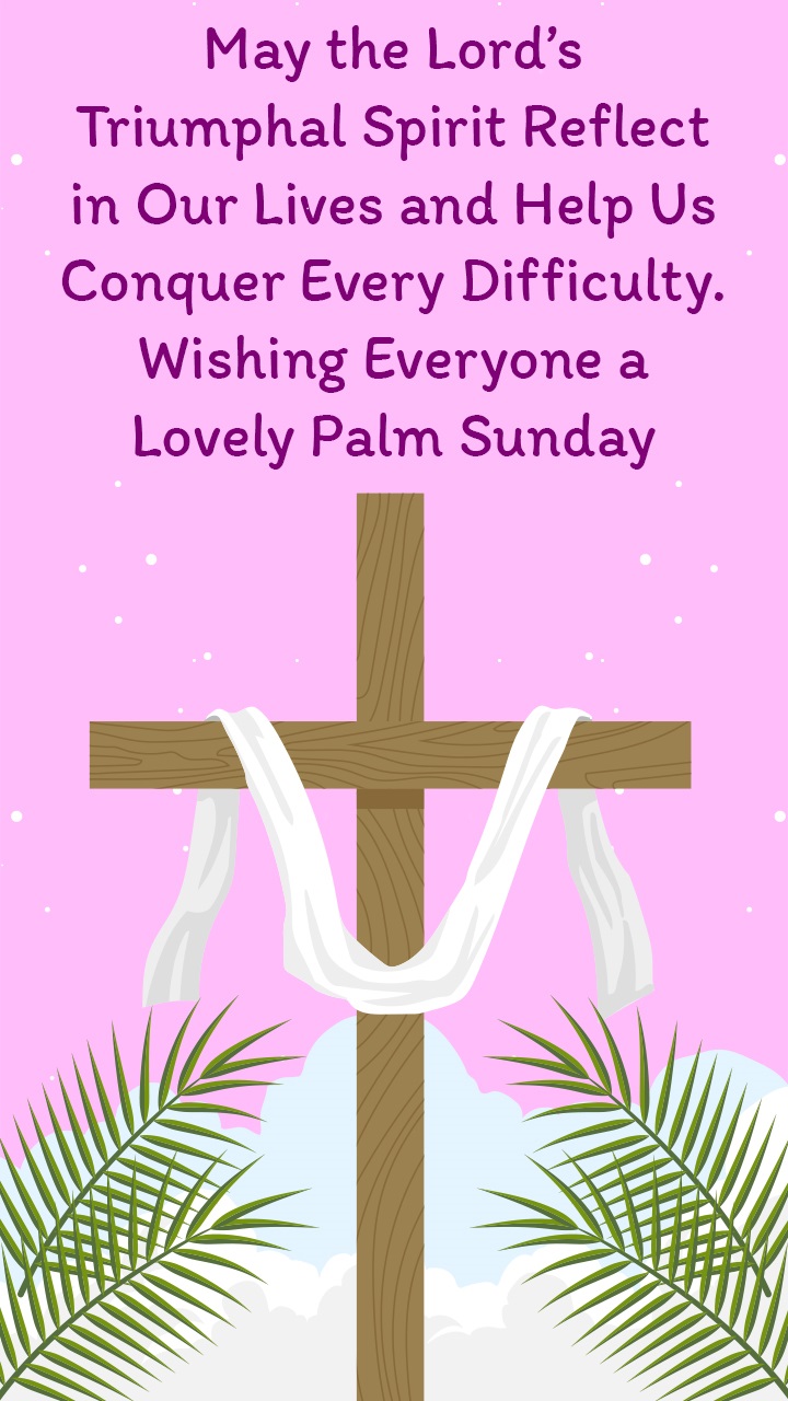 Happy Palm Sunday Messages