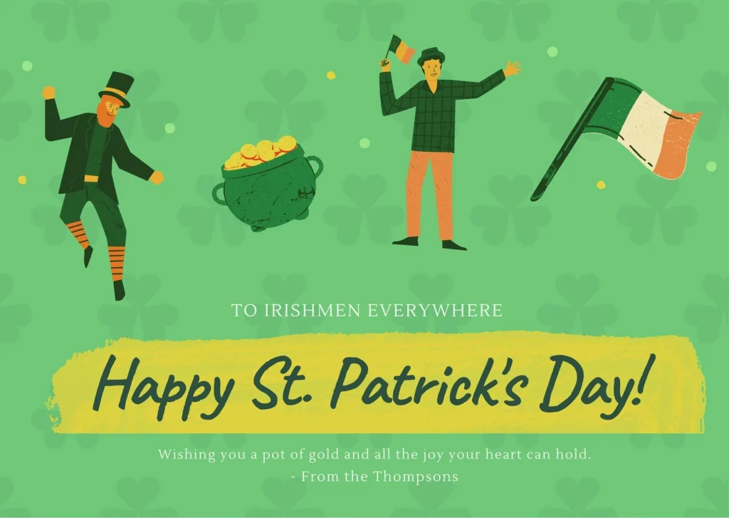 St. Patrick's Day Greeting Wishes
