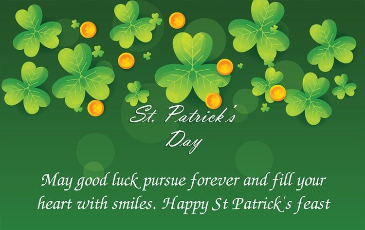 St. Patrick's Day Wishes Cards 2023