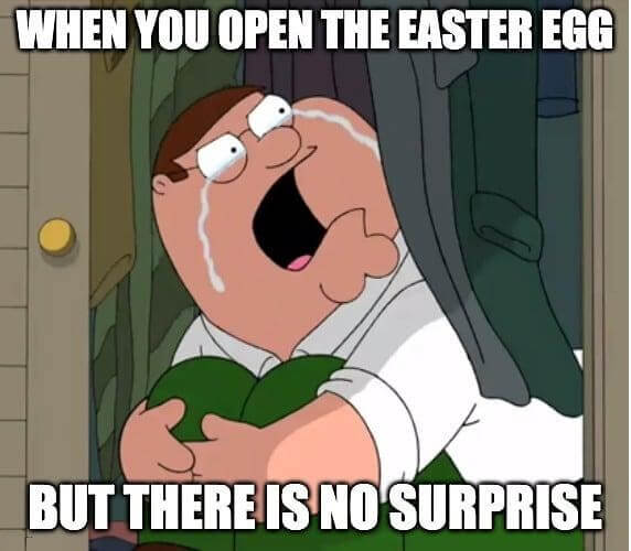 easter egg meme 2024