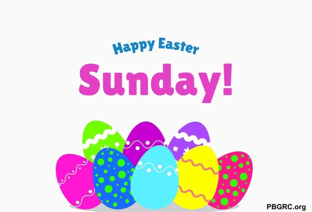 happy easter sunday blessings