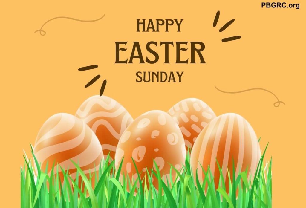 happy easter sunday card