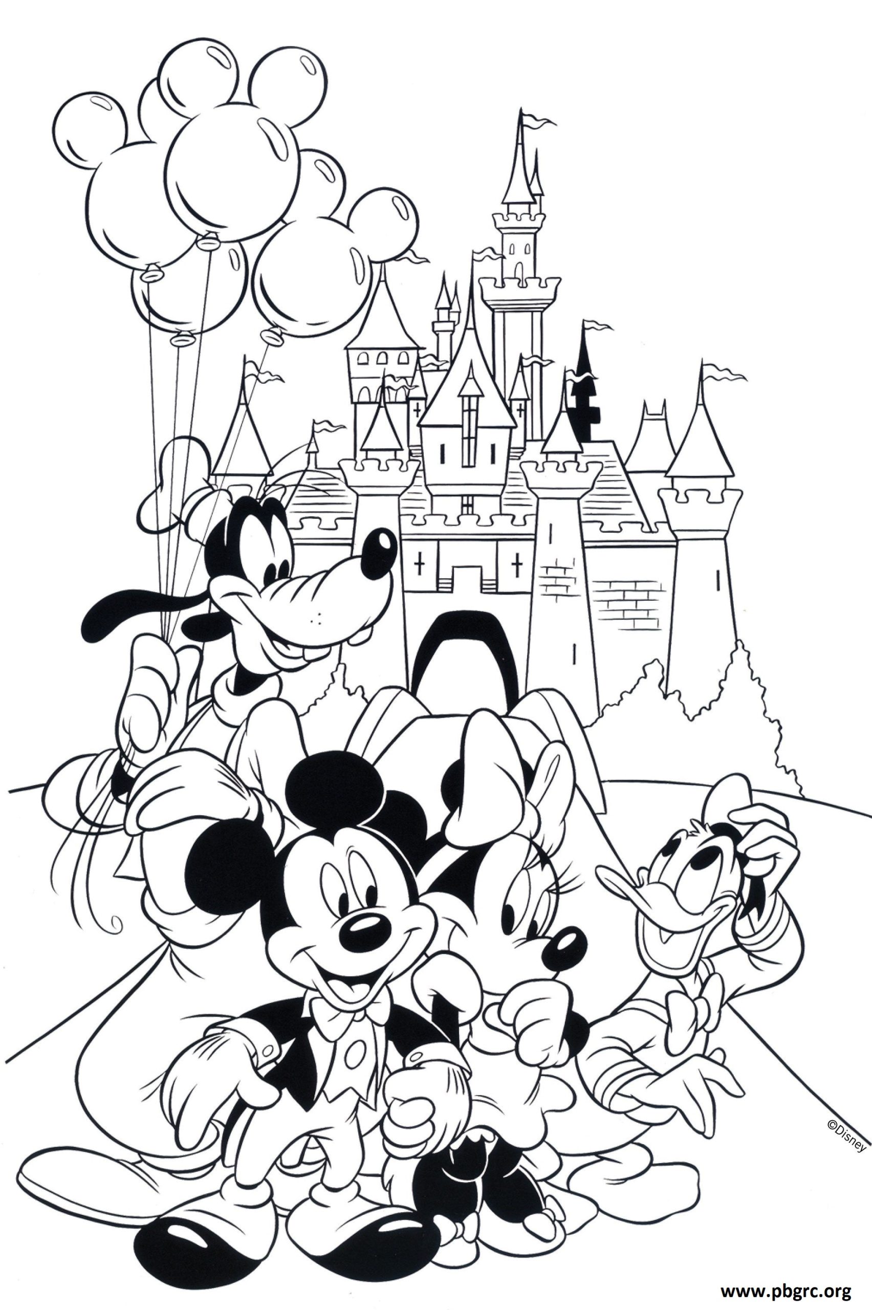 Disney Coloring Pages Free Download