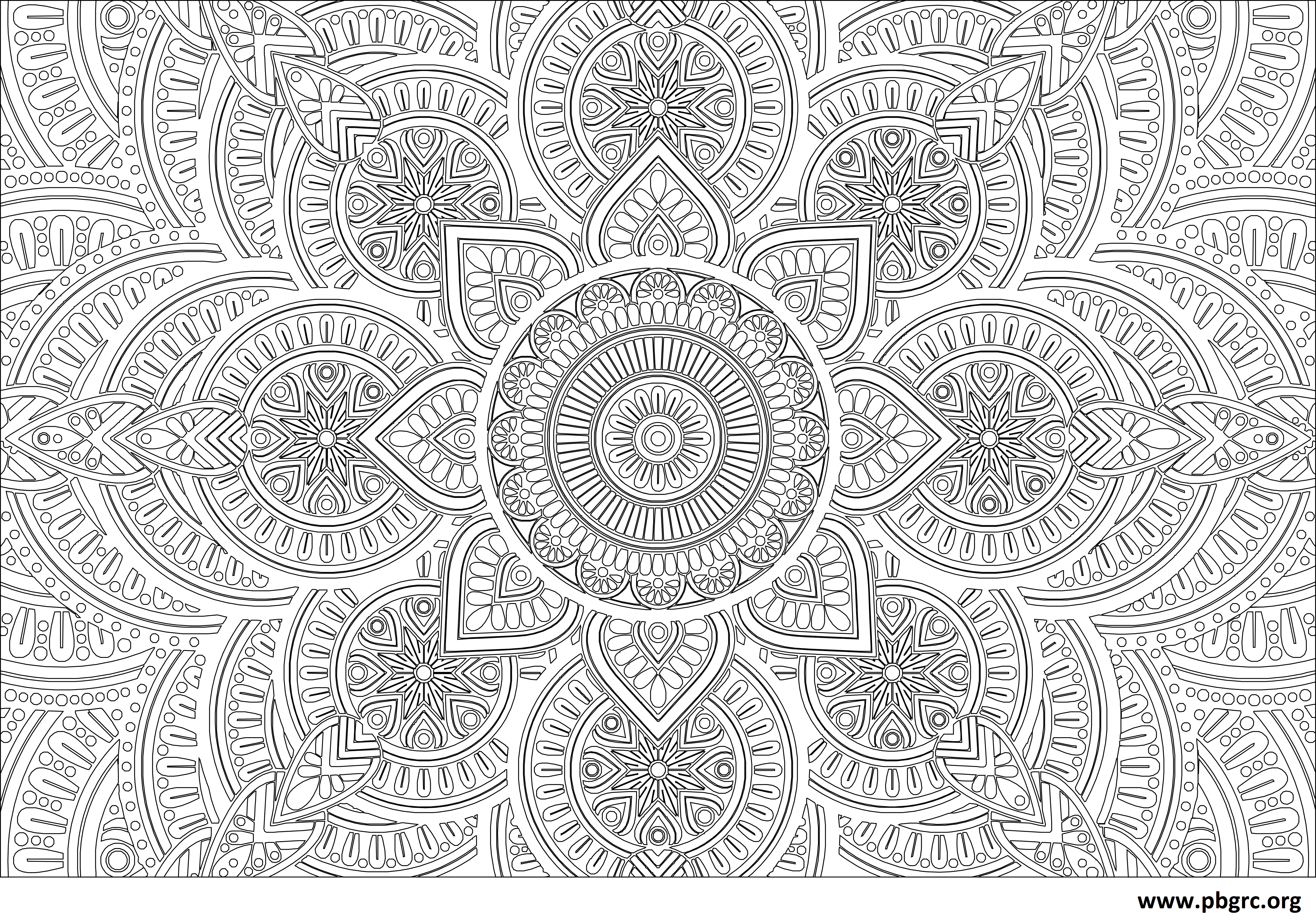 Free Printable Mandala Coloring Pages