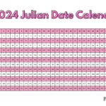 Julian calendar 2024 leap year