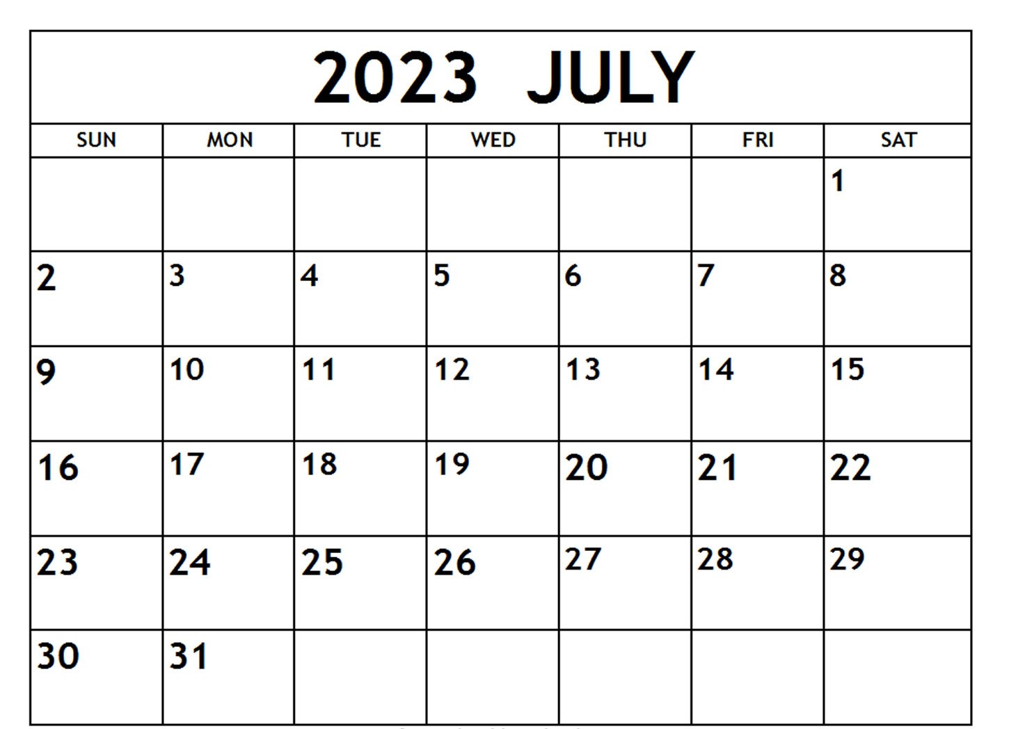 July 2023 Calendar Holidays Canada