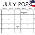 July 2024 USA Holidays Calendar