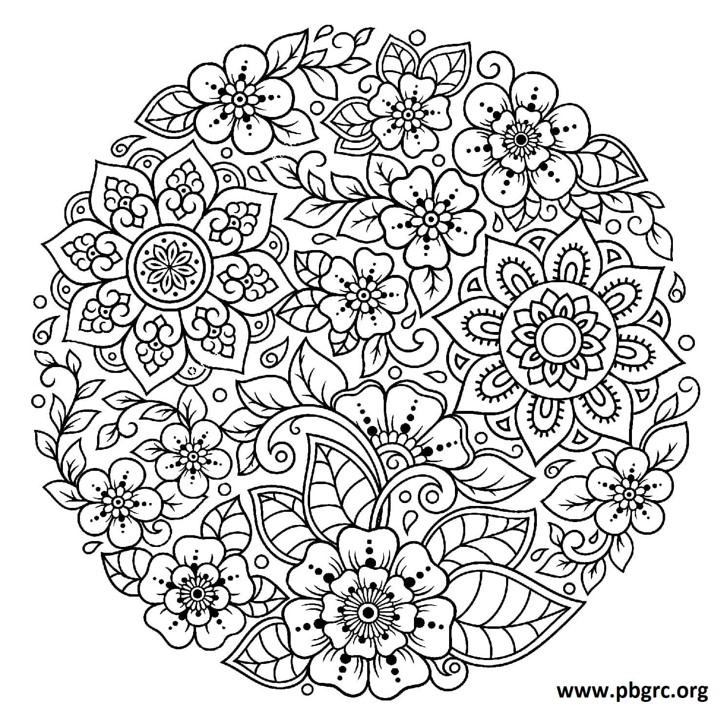 Mandala Coloring Pages For Adults