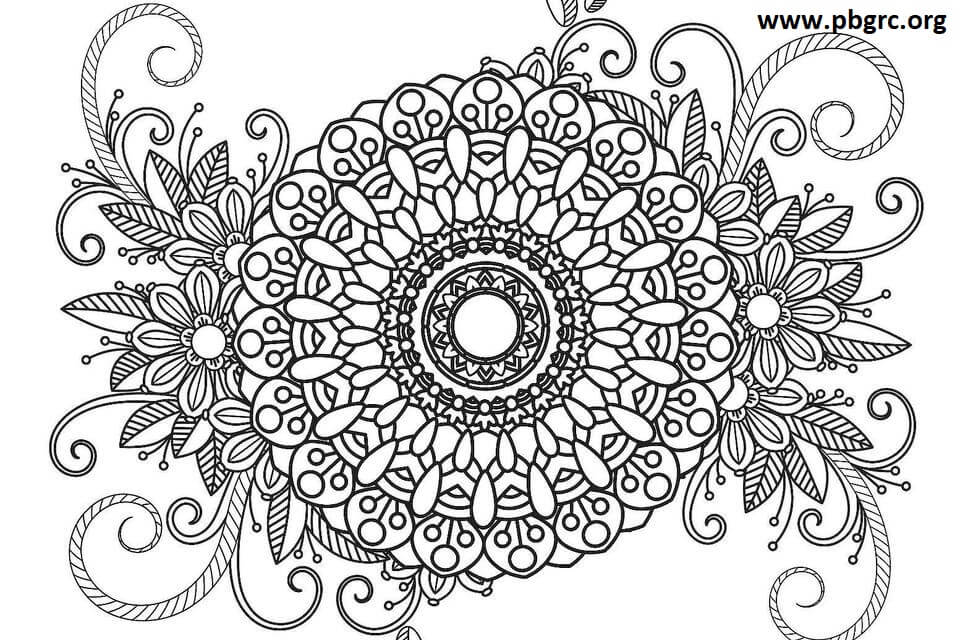Mandala Coloring Pages For Kids