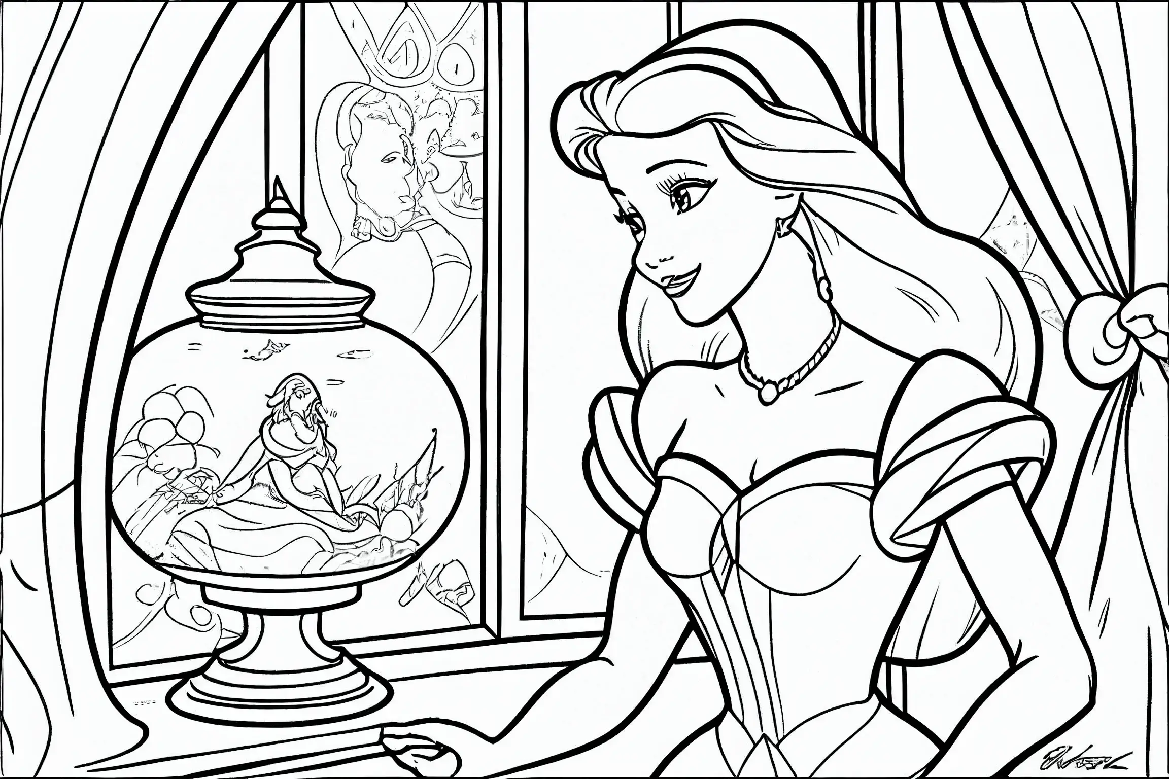 Motor Skill Development with Disney Coloring