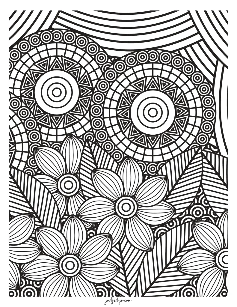 Positive affirmations coloring pages for stress and anxiety relief