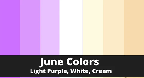 June Month Color