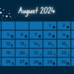 Moon Phases of August 2024 Calendar