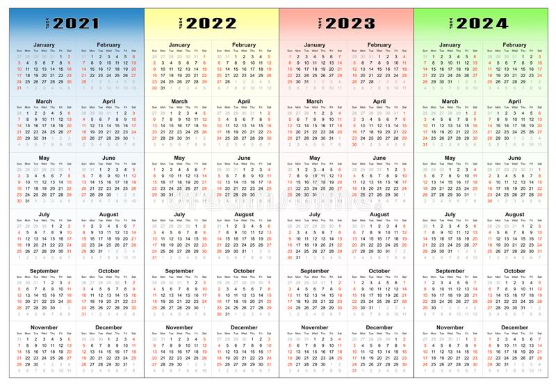 Three Year Calendar 2023 To 2025