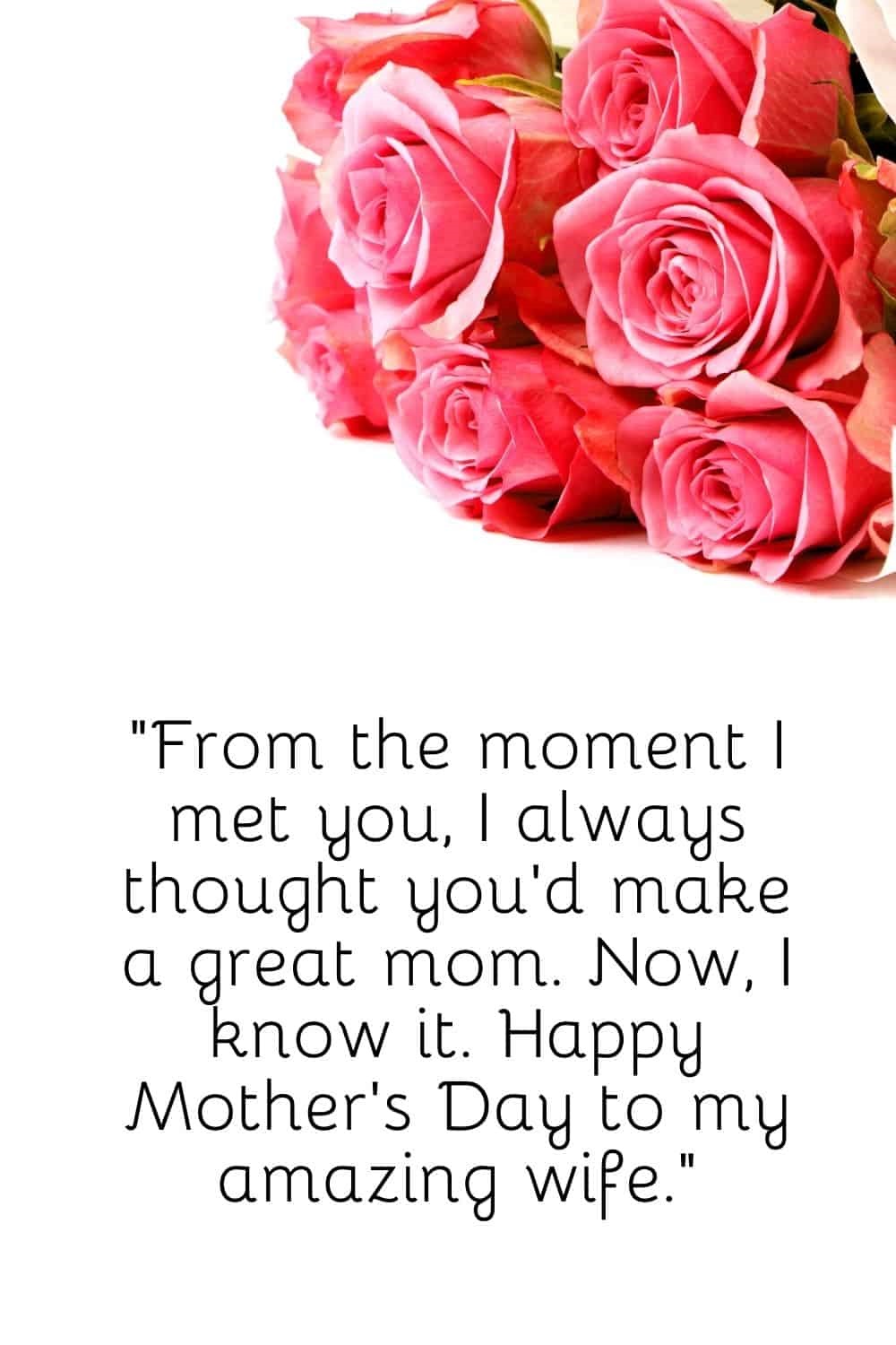 Top 90 Happy Mother's Day Quotes For Wife To Impress Her