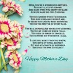 Wonderful Mothers day Poem from heart