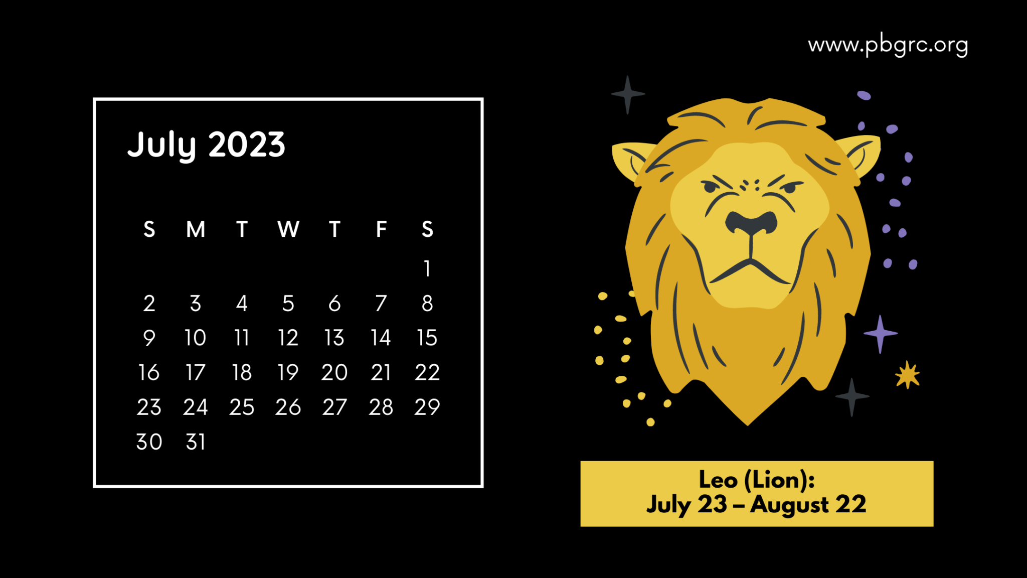 Zodiac Calendar 2023 - Zodiac Signs By Months and Dates
