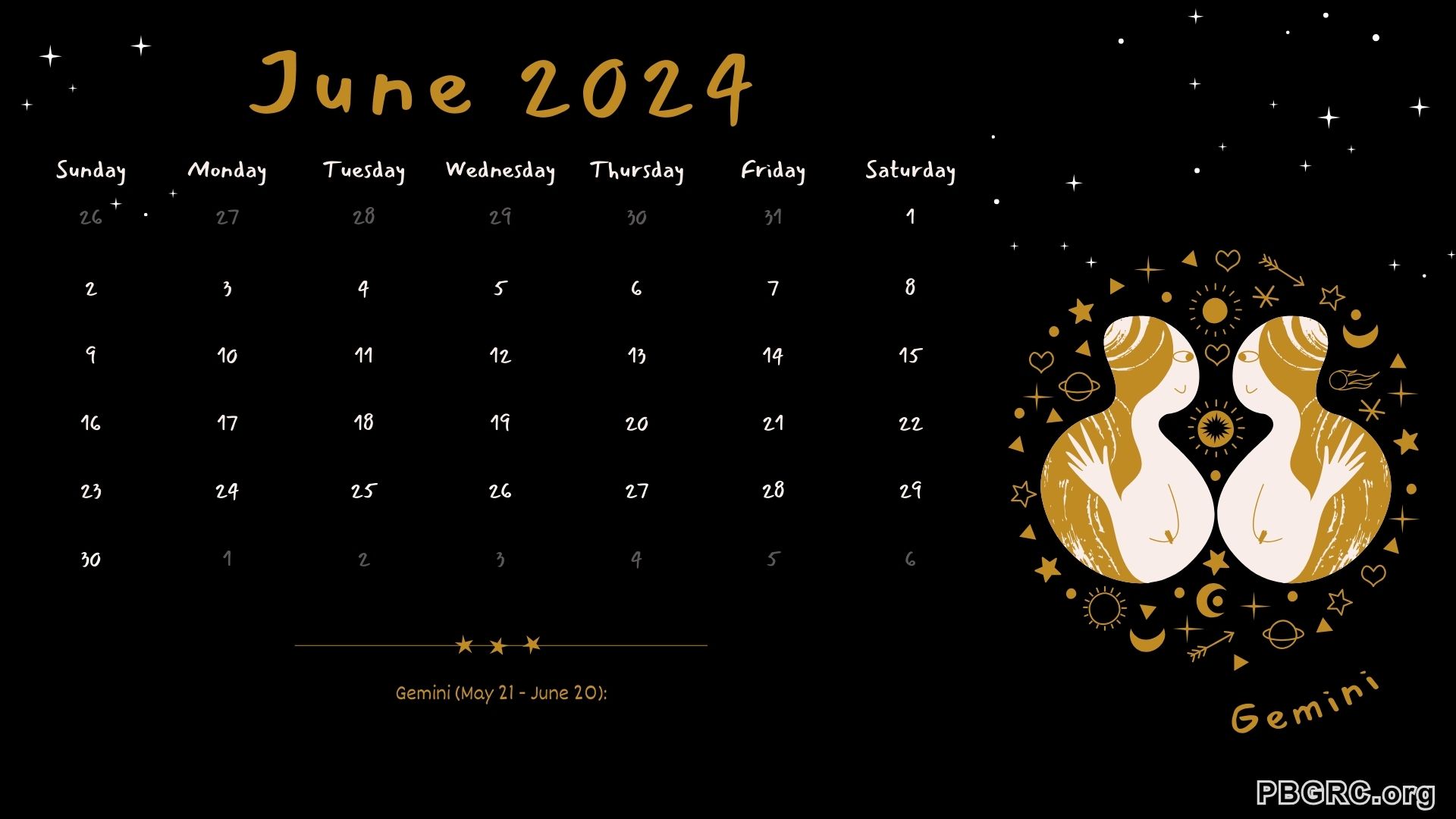 Zodiac Sign of June 2024