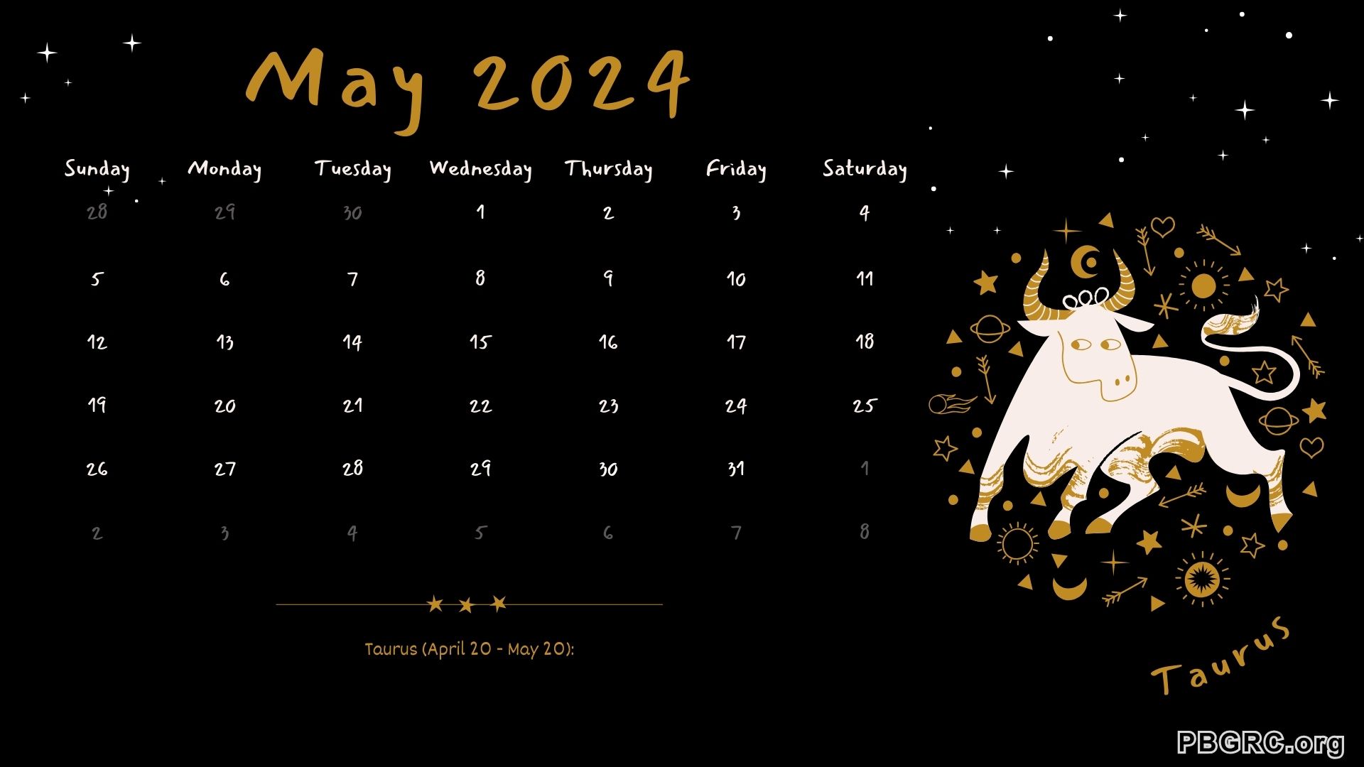 Zodiac Sign of May 2024